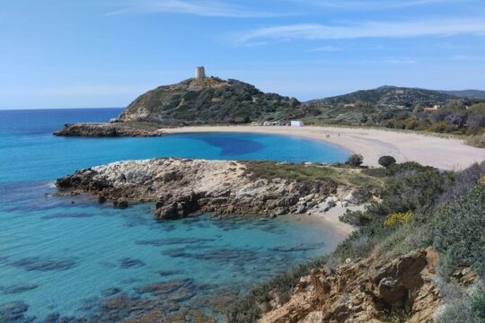 Chia Beaches Tour from Cagliari