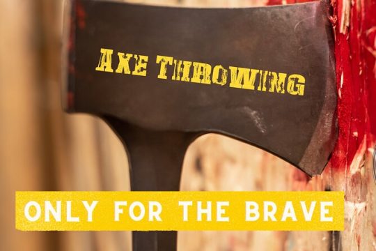 Axe throwing Barcelona