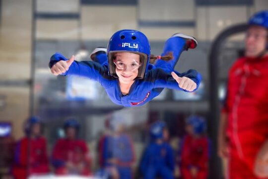 Basingstoke iFLY Indoor Skydiving Experience - 2 Flights & Certificate