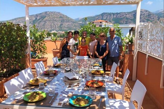 Tasting Pizza on "The Roof Terrace" with all you can eat formula