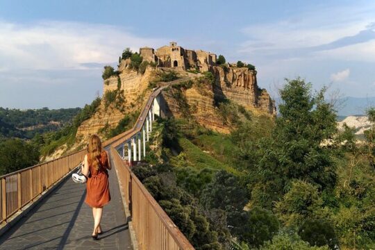 PRIVATE Civita di Bagnoregio and Orvieto Wine Tasting -Ebike tour