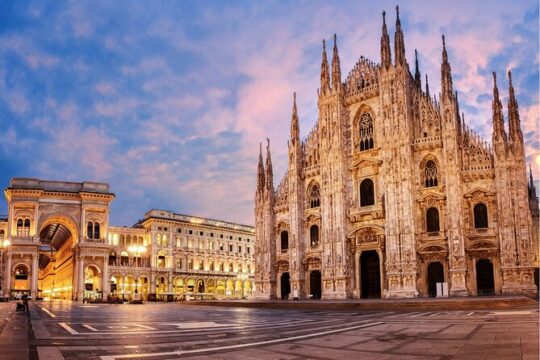 Reserve Entrance to Milan Cathedral, Duomo, Archeological Area