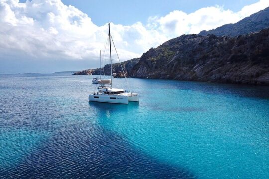 By Catamaran to the La Maddalena Archipelago from Poltu Quatu
