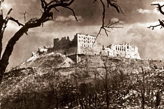 WWII BATTLEFIELDS: Montecassino and Rapido River from Rome