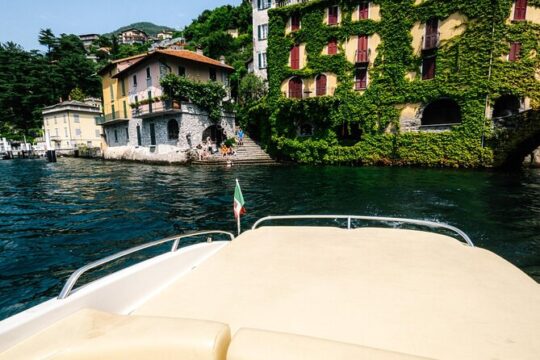 2 Hours Private Cruise on Lake Como Cranchi Motorboat