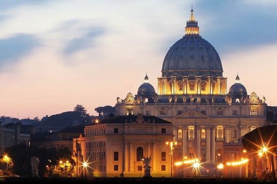 "Rome of the Popes" E-bike Tour with Guide for Small Groups