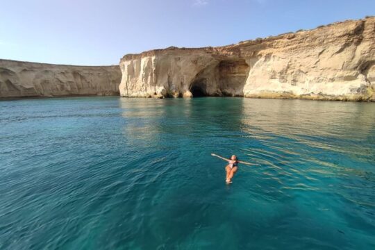 3 Hours Private Boat Tour of Syracuse and Ortigia with skipper