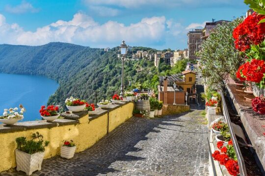 Day Trip to Roman Castles Nemi Lake and Frascati Wine Tasting