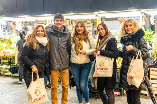 Private market tour and cooking class with lunch or dinner in Sassari