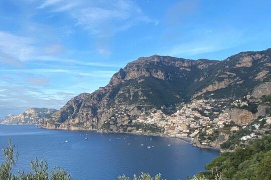 Positano or Amalfi and Ravello Tour with lots of wine