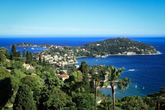 French Riviera East Coast Between Nice and Menton