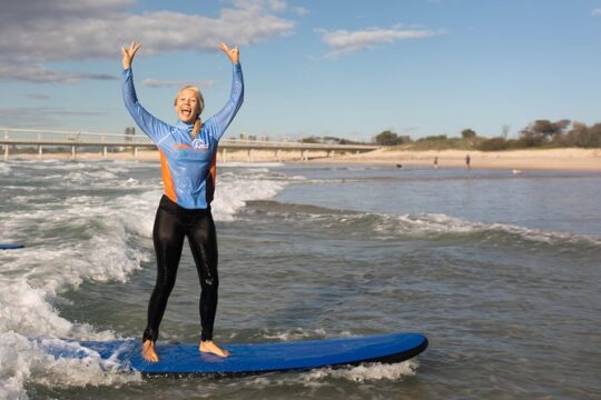 2 Hour Private Surf Lesson at Surfers Paradise
