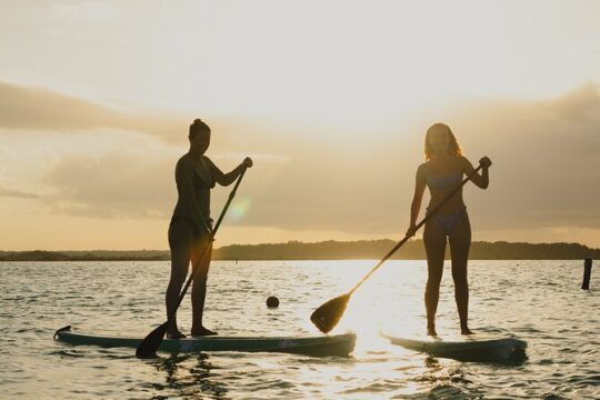 Bacalar Sunrise Stand Up Paddle Board Tour with breakfast