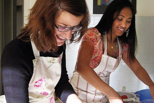 Seafood Cooking Class and 3-course Dinner in Rome