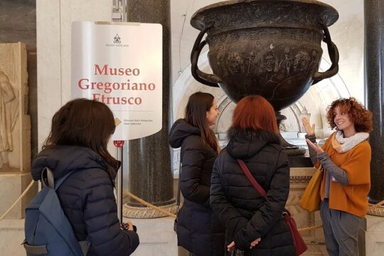 Private Vatican Tour: Egyptian and Etruscan Museum with transfers