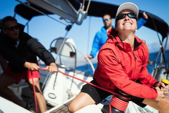 Small-Group Sailing Lesson in Barcelona