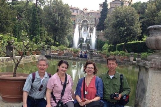 Villa D'Este and Tivoli from Rome SkipTheLine Tickets Included