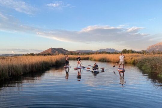 SUP tour at sunrise in Sardinia