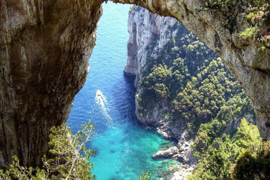 Capri Guided Day Trip from Rome: Ferry & Blue Grotto