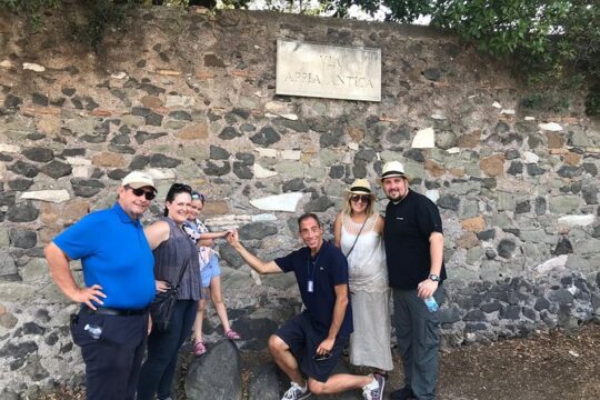 Roman Catacombs and Ancient Appian Way Skip-The-Line Included Halfday from Rome
