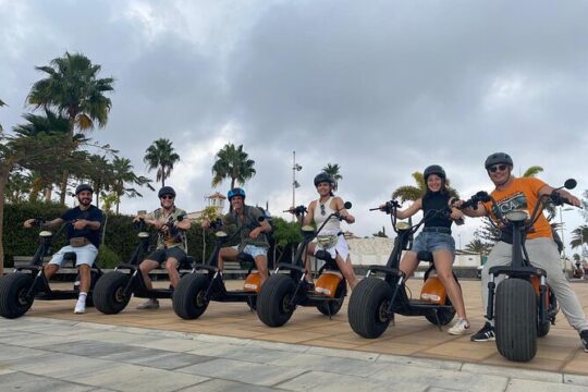 Rent an E-Scooter Chopper 2 seater : Playa del Ingles,Maspalomas and Meloneras