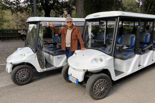 Golf Cart Tour of Rome in 3 hours with Ice Cream