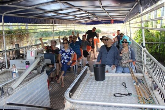 Pick Up & Drop Off Jumping Crocodile Cruise at Crocodylus Park