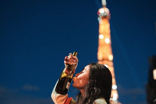 Curated Natural Wine Tasting and Cinematic Eiffel Photoshoot