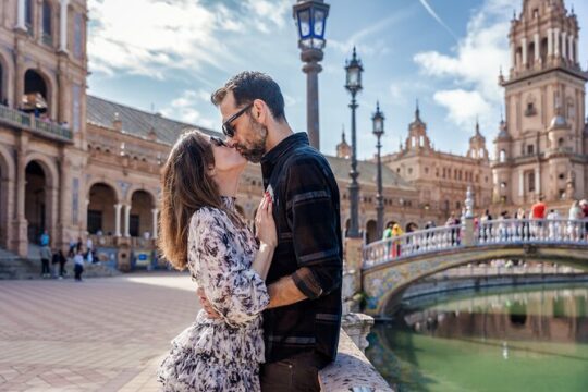 Make Seville unforgettable: Private Photoshoot at Plaza de España