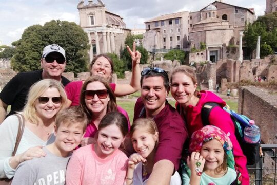 Semi Private Guided Tour of the Colosseum & Forums for Kids & Families in Rome