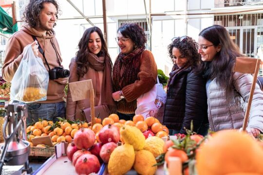 Amalfi Coast: Small group Market tour & Cooking Class in Praiano
