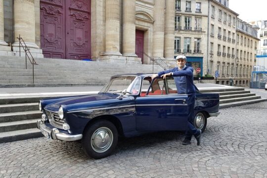 Paris Private Tour by Vintage Car with Wine Tasting