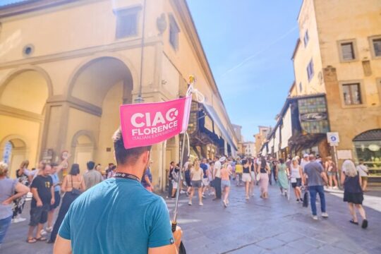 Best of Florence walking tour & Accademia Gallery- monolingual small group tour