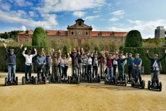 Barcelona Guided Night 2-hour Group Segway Tour