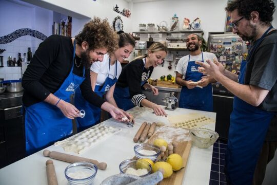 Cooking Class and Wine Pairing in Capri