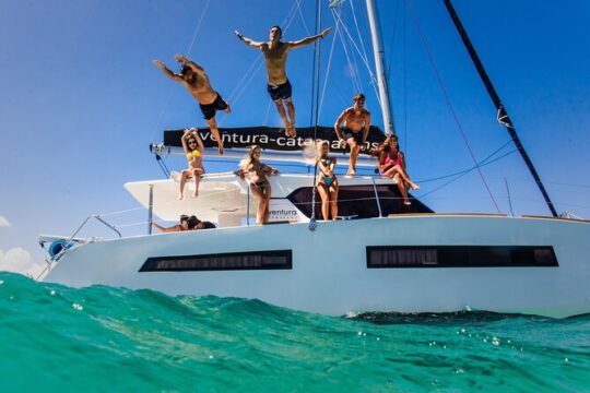 All Inclusive Tulum: Luxury 34´Catamarán Aventura
