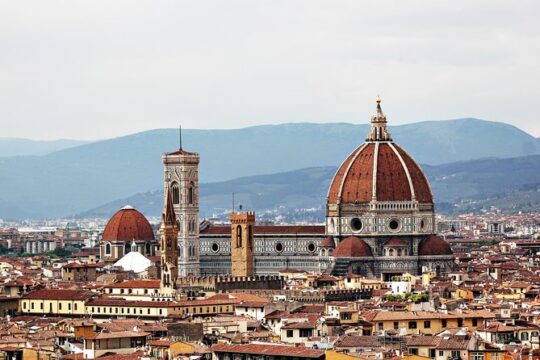 Skip The Line Florence Full Day Tour With Uffizi,accademia & Walking Tour