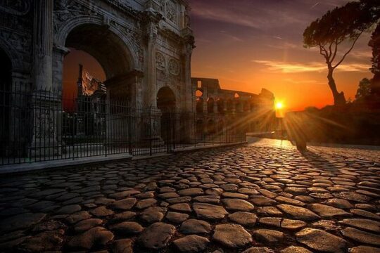 Rome by Night with Pizza and Gelato
