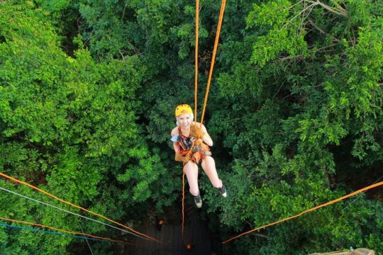 Snorkel, Ziplines & Rappelling - Extreme Adventure from Riviera Maya