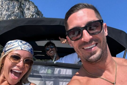 Elegant Capri Positano private boat tour from Sorrento