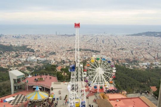 Barcelona Private Tour to Tibidabo Mountain