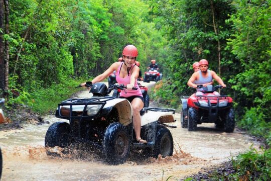 Cancun zip lines and Cenote