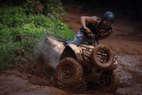 HAVE FUN in the JUNGLE PARK with horseback riding, ATV, zip lines and cenote