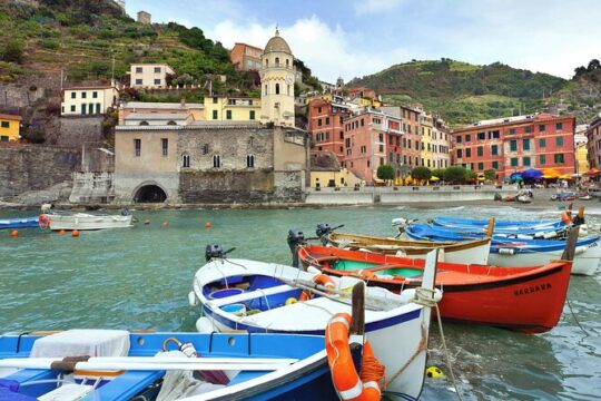 3-hour Porto Venere and islands boat tour with aperitif