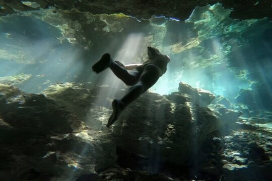 Tour to Coba Tulum and Cenote with Buffet from Tulum