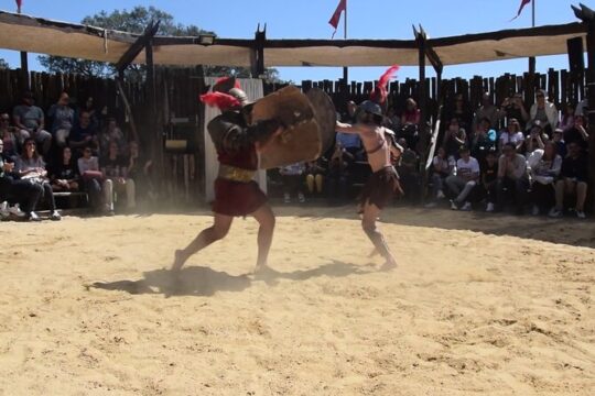 Private Colosseum, Live Gladiator Experience and Gladiator Dinner