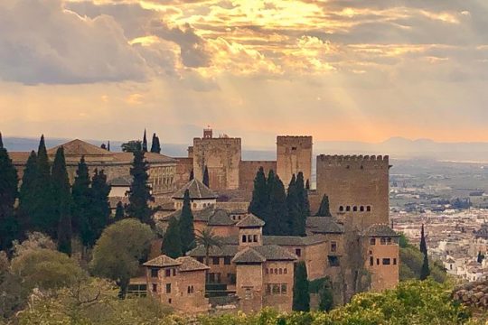 Wizyta z polskim przewodnikiem w Alhambra, Granada