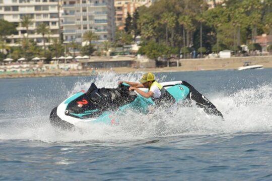 JET SKI TOUR experience in Marbella 30 MINUTES