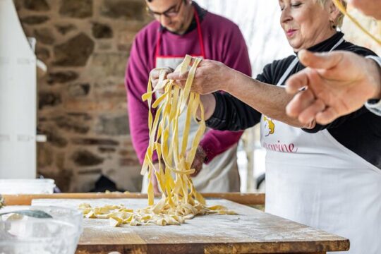 Authentic Tuscan Cooking Class & Winery Tour in San Gimignano