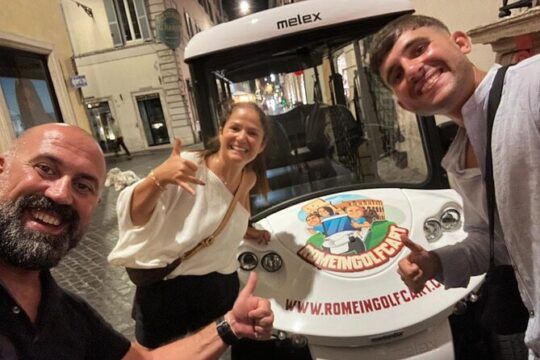 Full day Rome in Golf Cart (6 hrs)